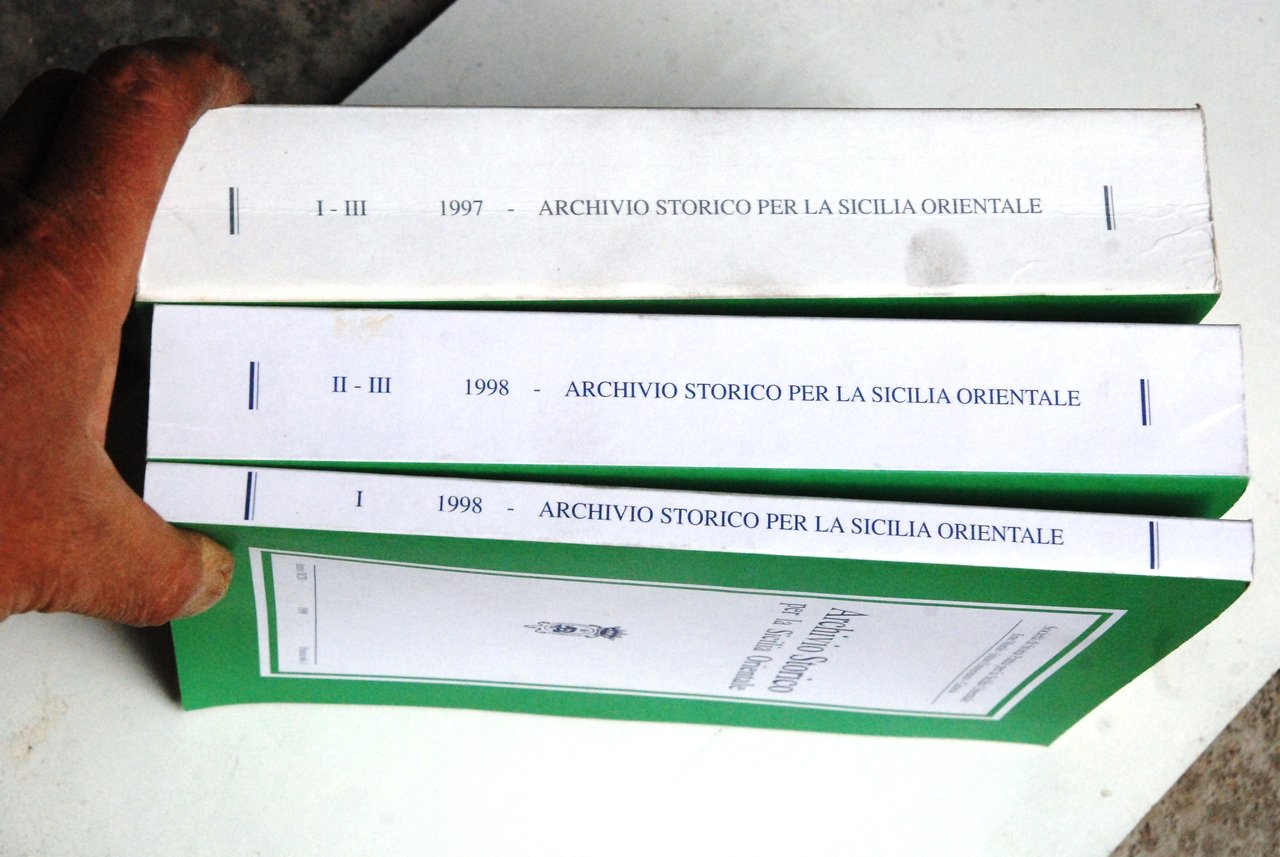 annata 1997 voll. I-III, annata 1998 I, II, III