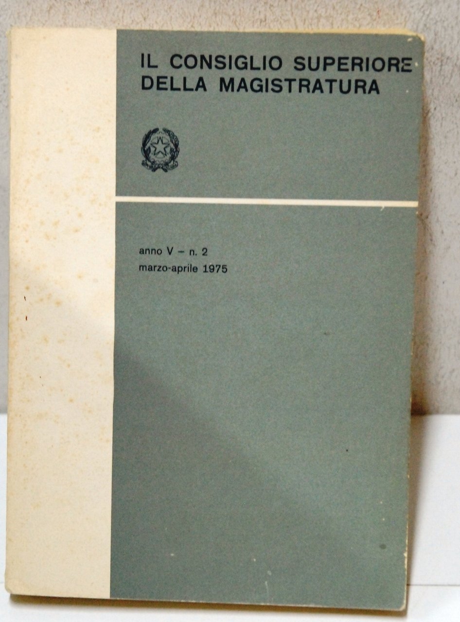 anno V 5 n. 2 marzo aprile 1975