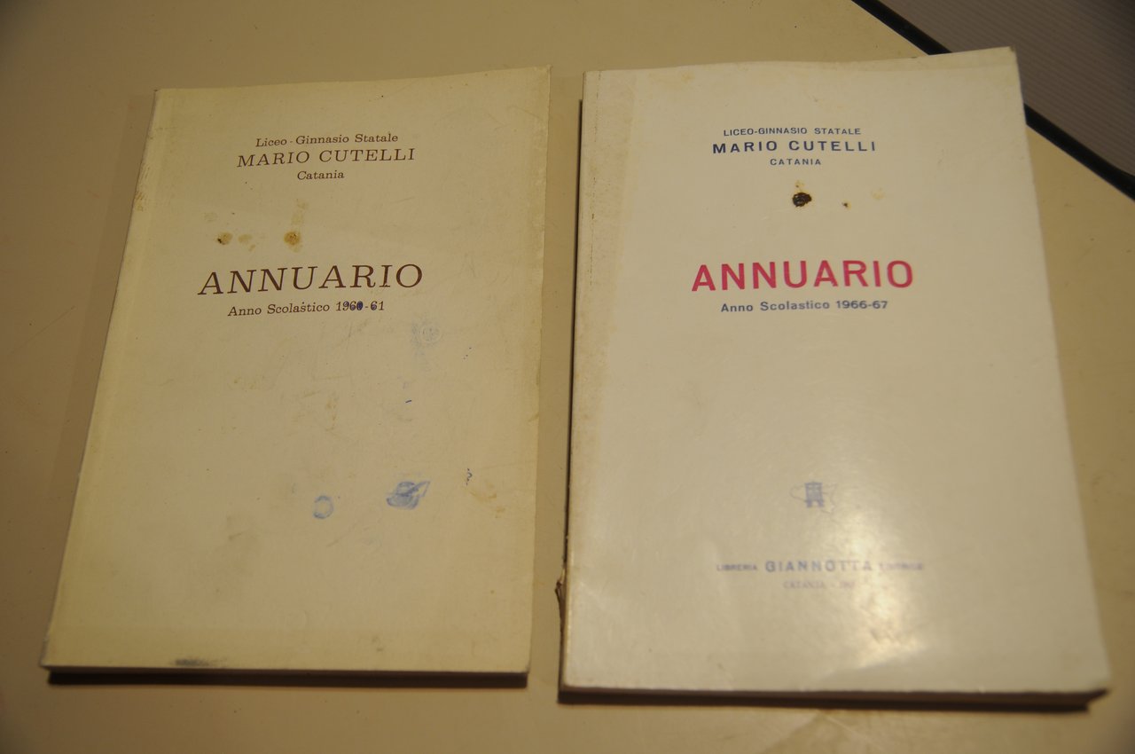annuario 1960-61 e 1966-67