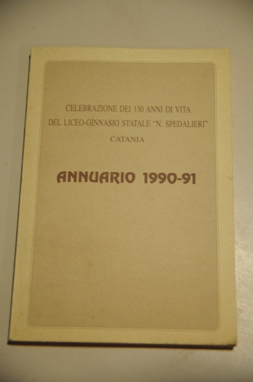annuario 1990-91