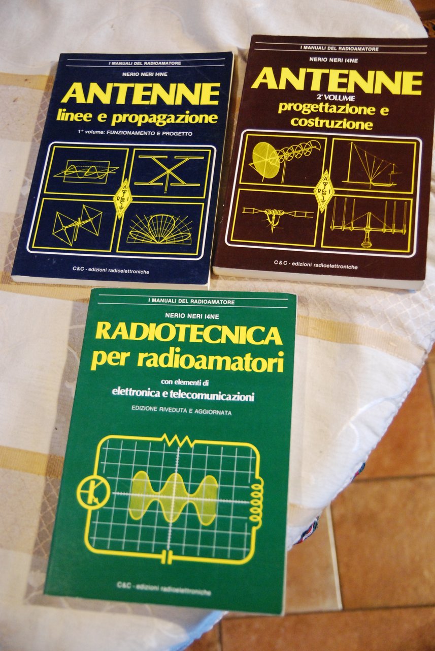 antenne linee e proagazione progettazione costruzione radiotecnica per radioamatori NUOVISSIMI