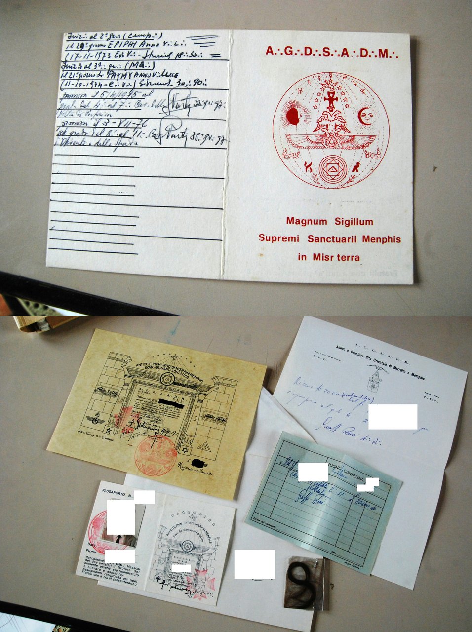 antico e primitivo rito orientale di mizraim e memphis scheda … | Immagine principale