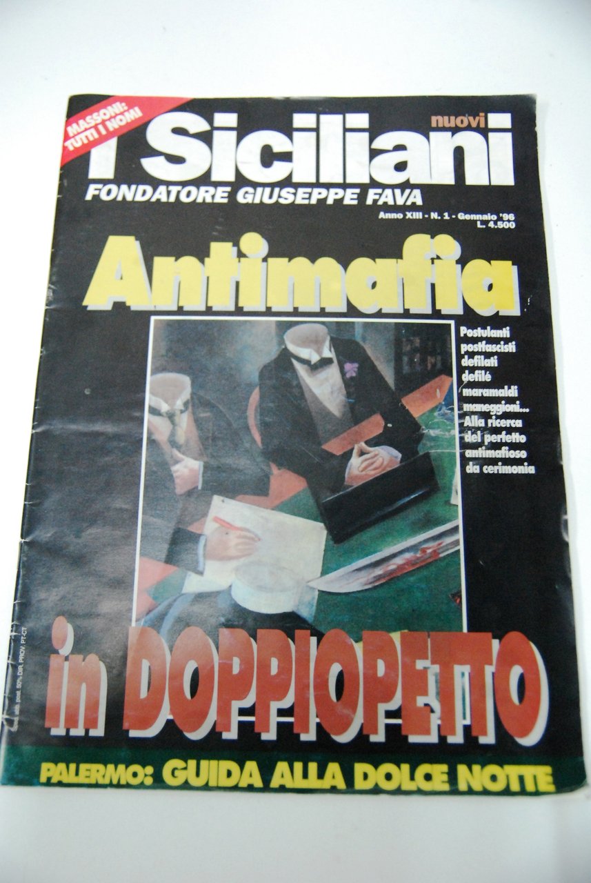 antimafia in doppiopetto anno xiii n. 1