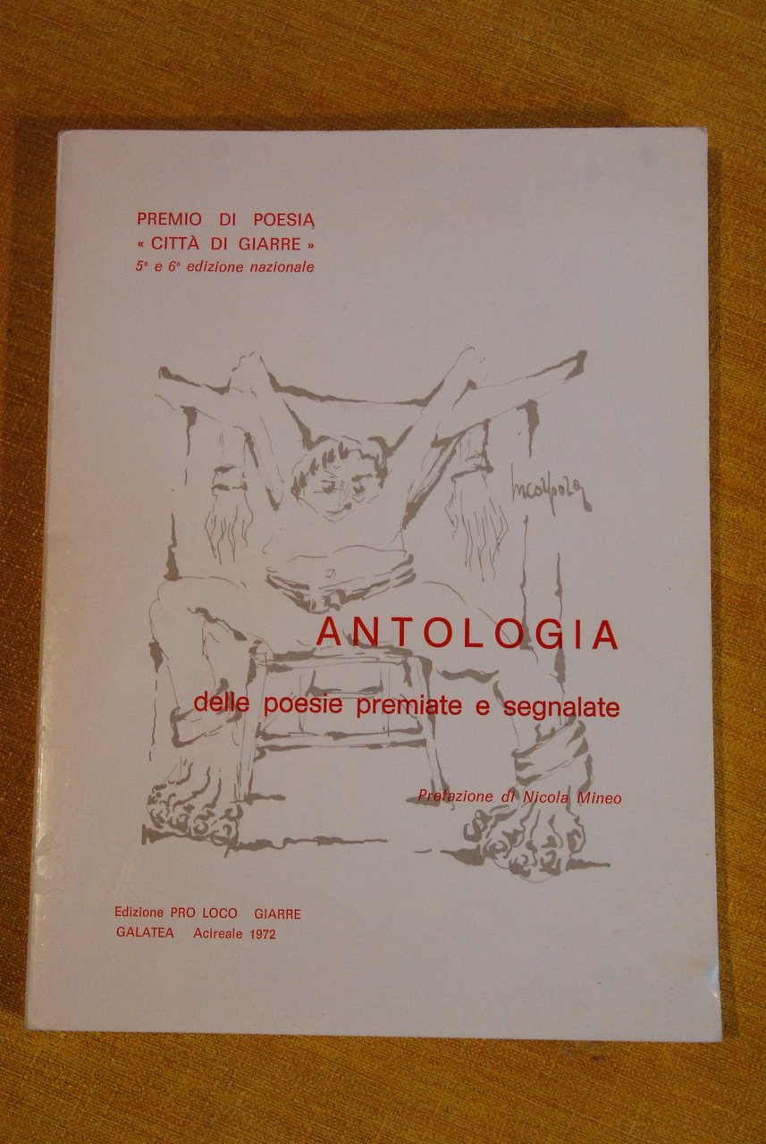 antologia delle poesie premiate e segnalate