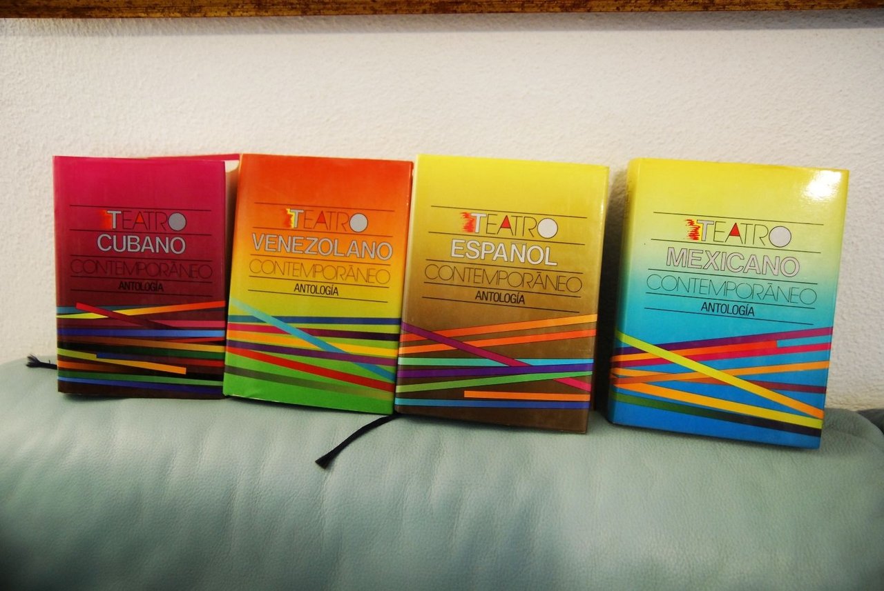 Antologia teatro contemporaneo cubano venezolano espanol mexicano - 4 voll.