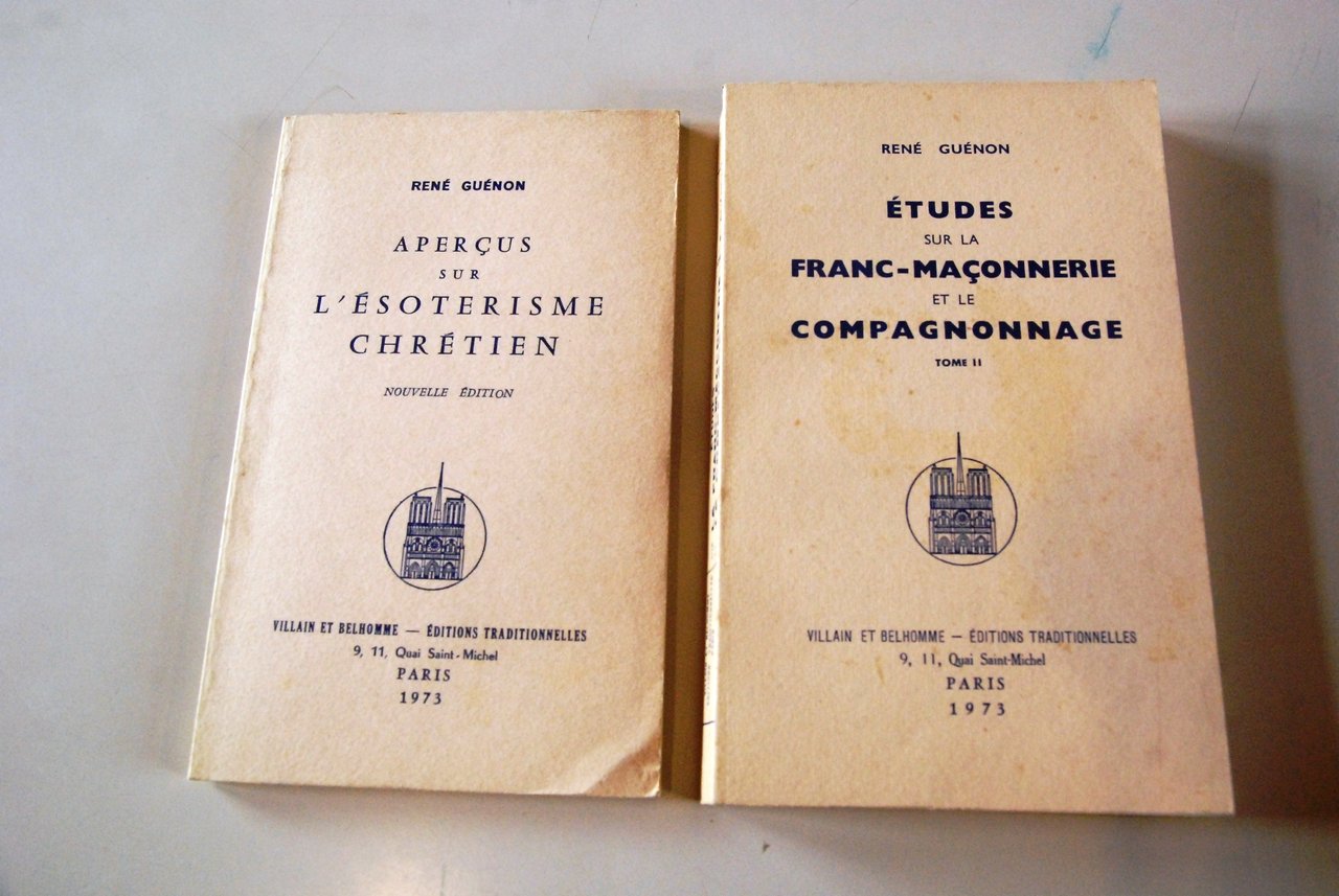 apercus sur esoterisme chretien e etudes sur la franc maconnerie … | Immagine principale