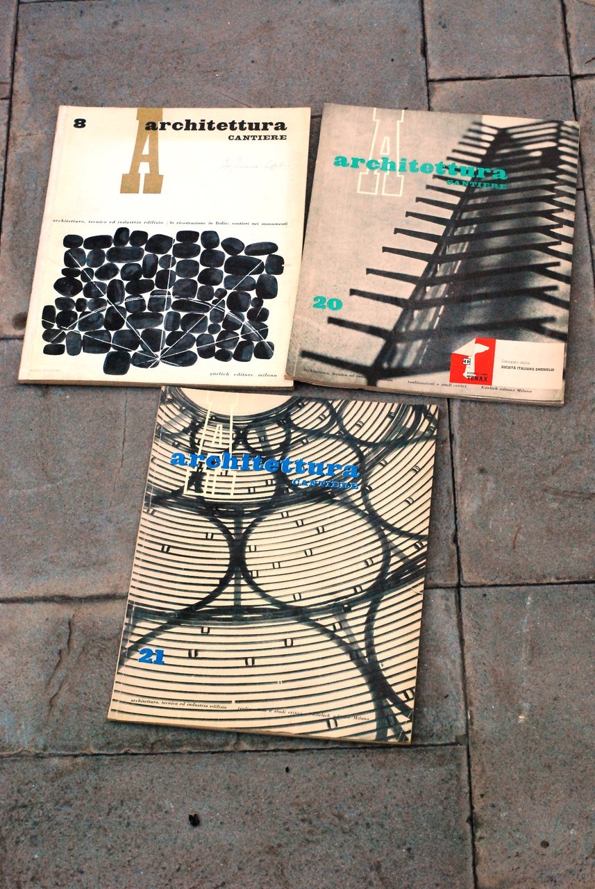 Architettura cantiere rivista 3 numeri 8,20,21 | Immagine principale