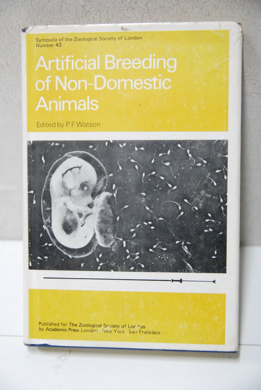 artificial breeding of non domestic animals Hardcover