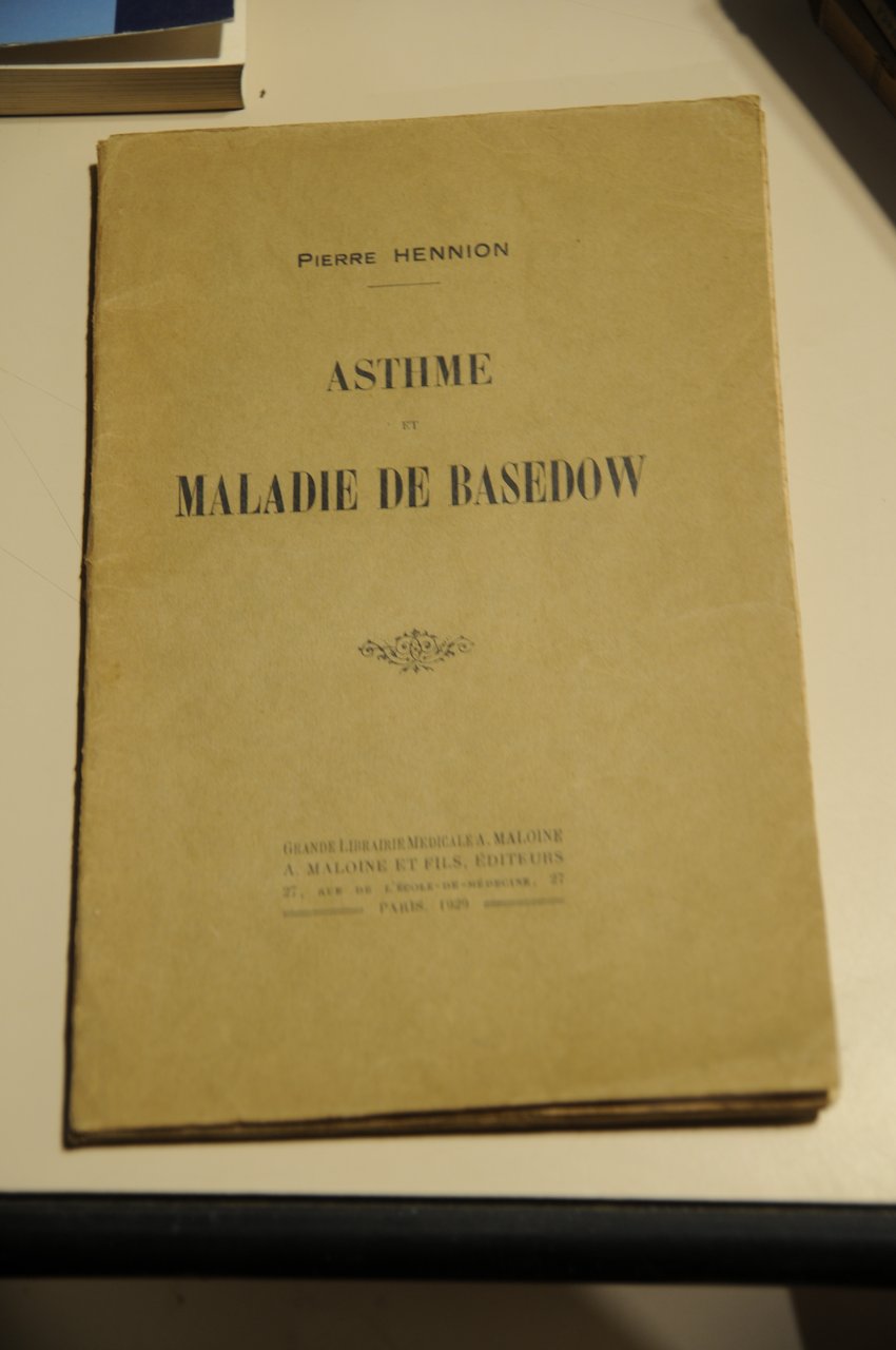 asthme et maladie de basedow