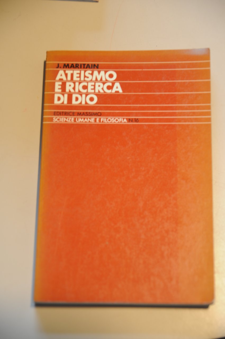 ateismo e ricerca di dio NUOVISSIMO