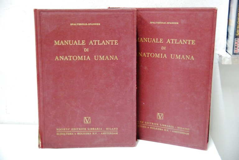 atlante di anatomia umana 2 voll. cpl. quinta ediz italiana