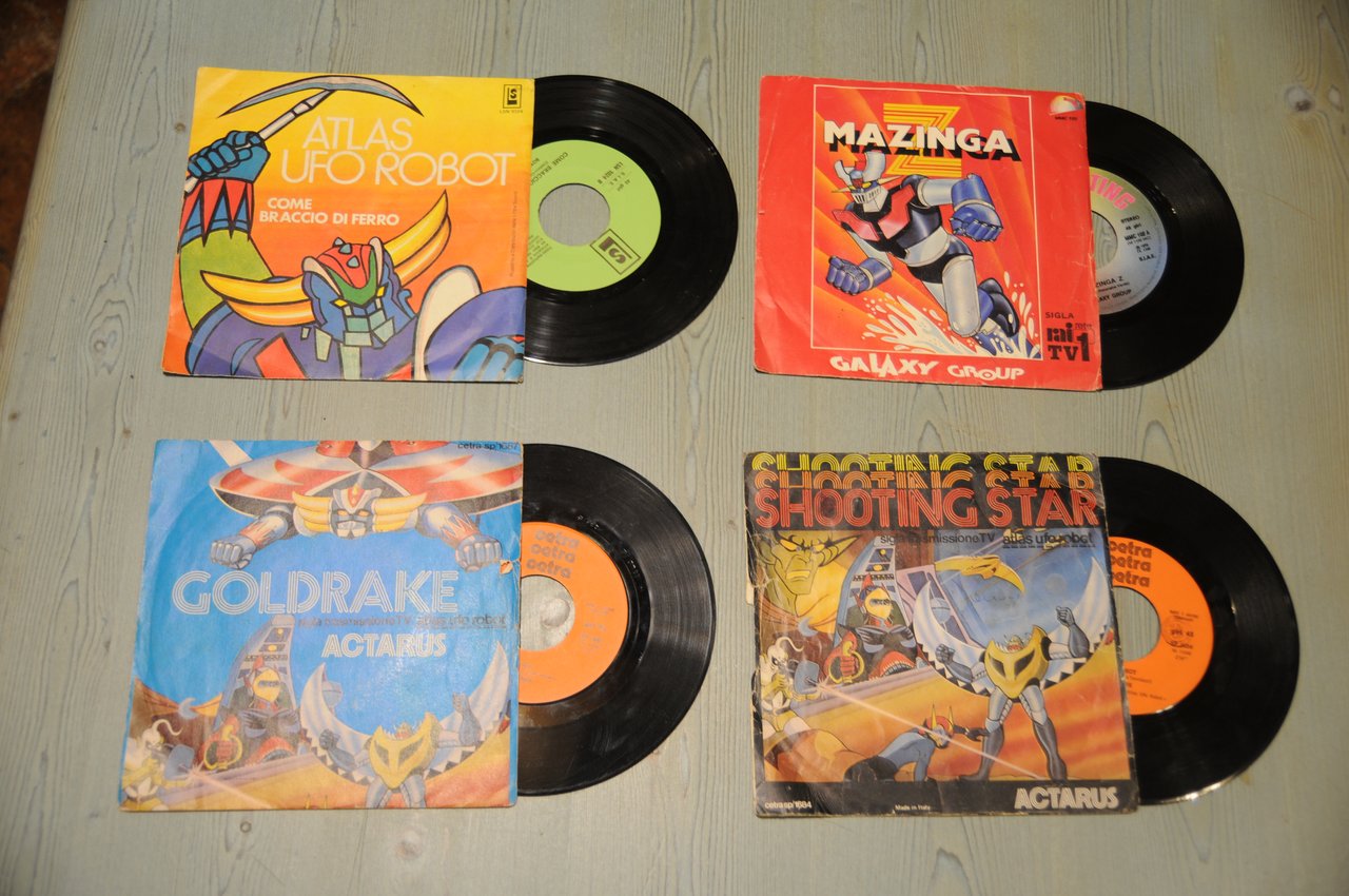 atlas ufo robot come braccio di ferro goldrake sigla vega …