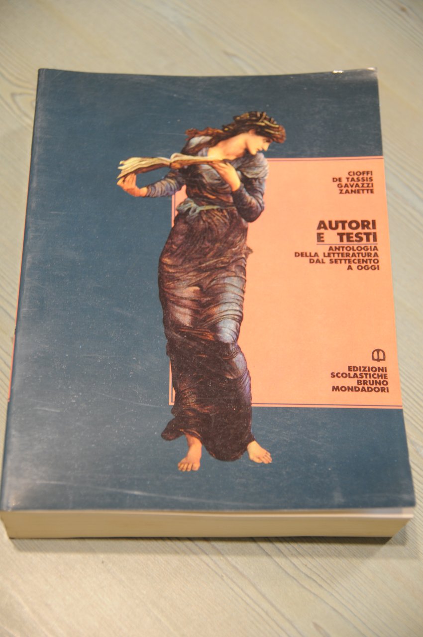 autori e testi antologia della letteratura dal settecento a oggi
