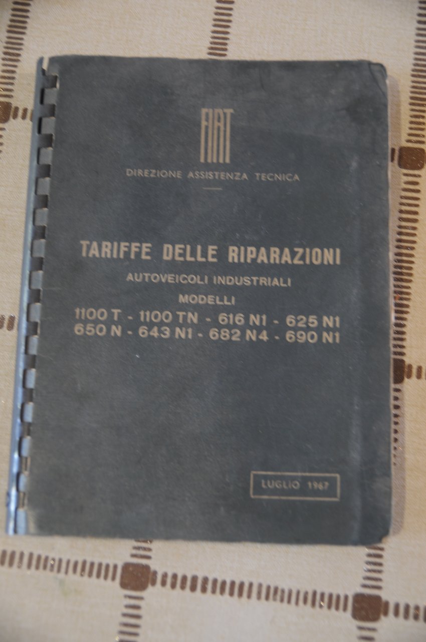 autoveicoli industriali modelli 1100t 1100tn 616n1 625n1 650n 643n1 682n4 … | Immagine principale