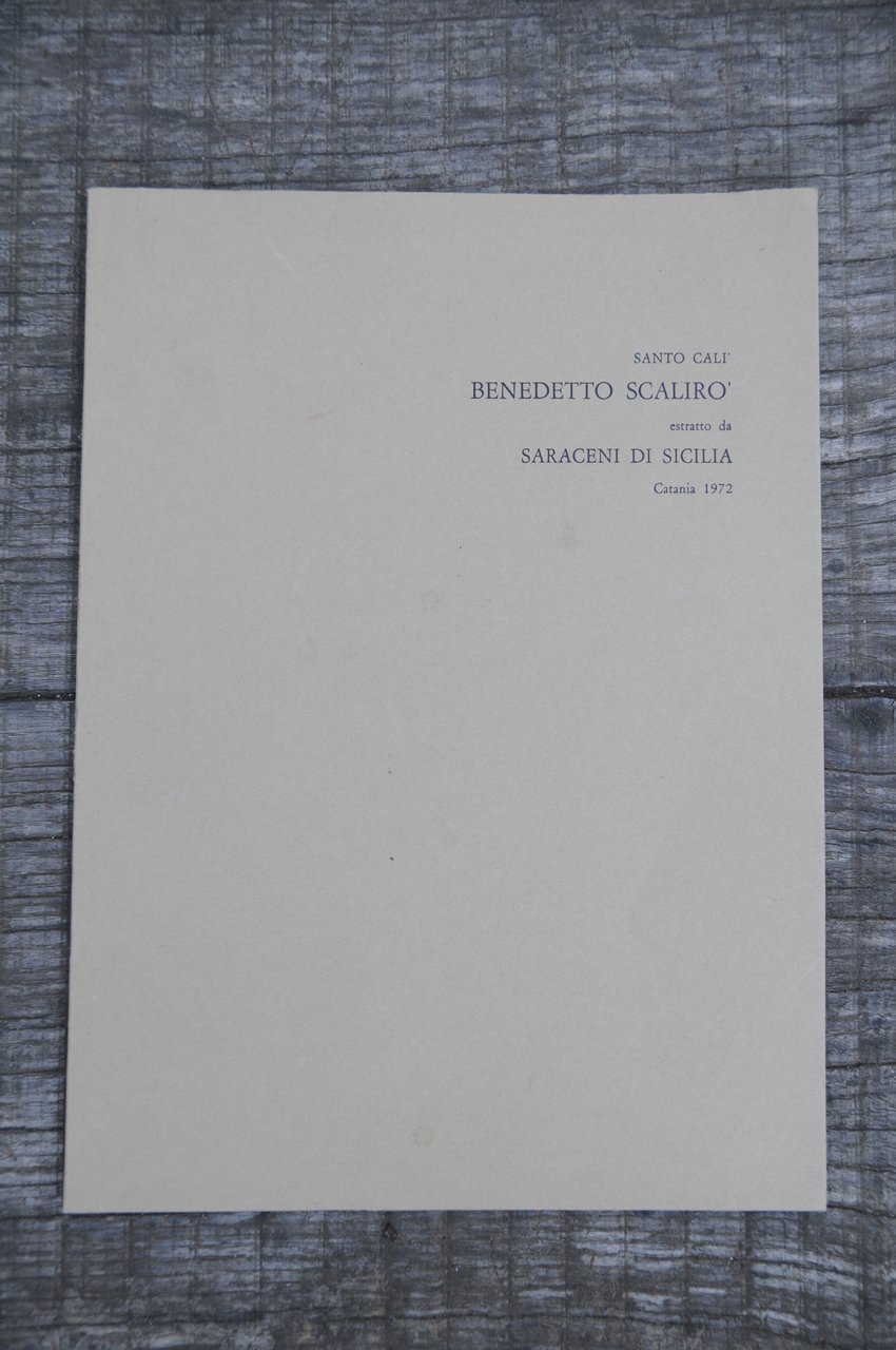 benedetto scalirò scaliro' il mio viso è chiarità di luna …