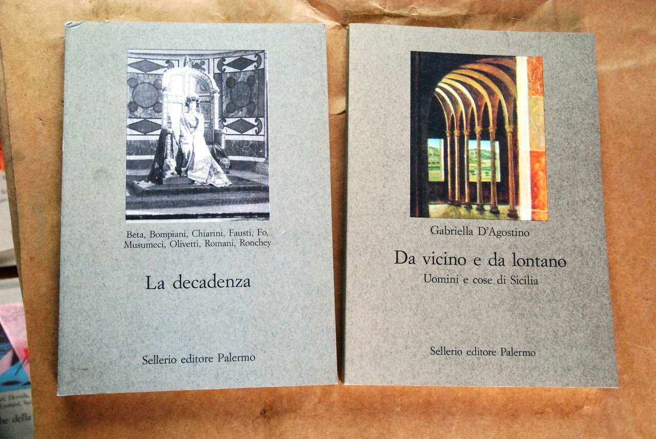BETA BOMPIANI chiarini fausti LA DECADENZA e gabriella d'agostino da …
