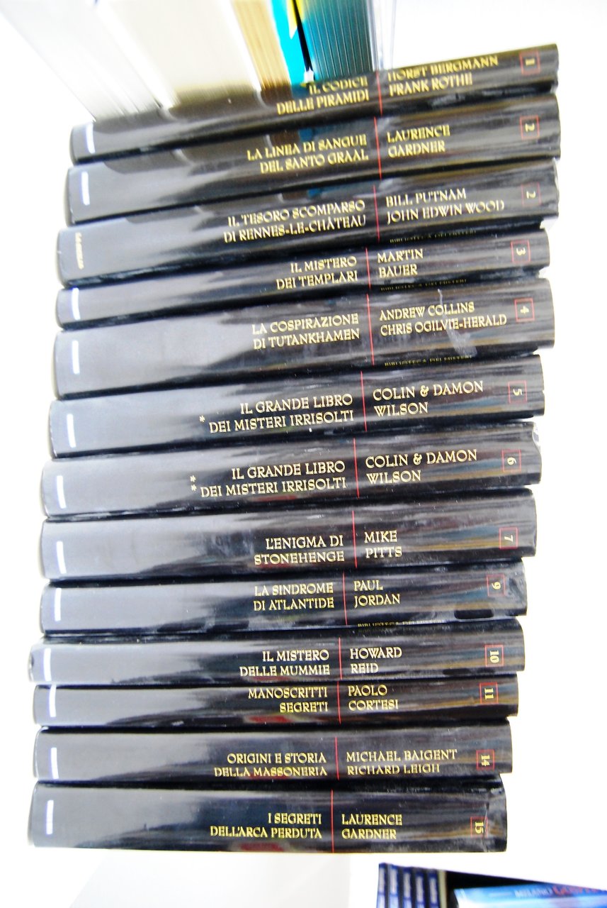 Biblioteca dei misteri volumi 1,2,3,4,5,6,7,9,10,11,14 | Immagine principale