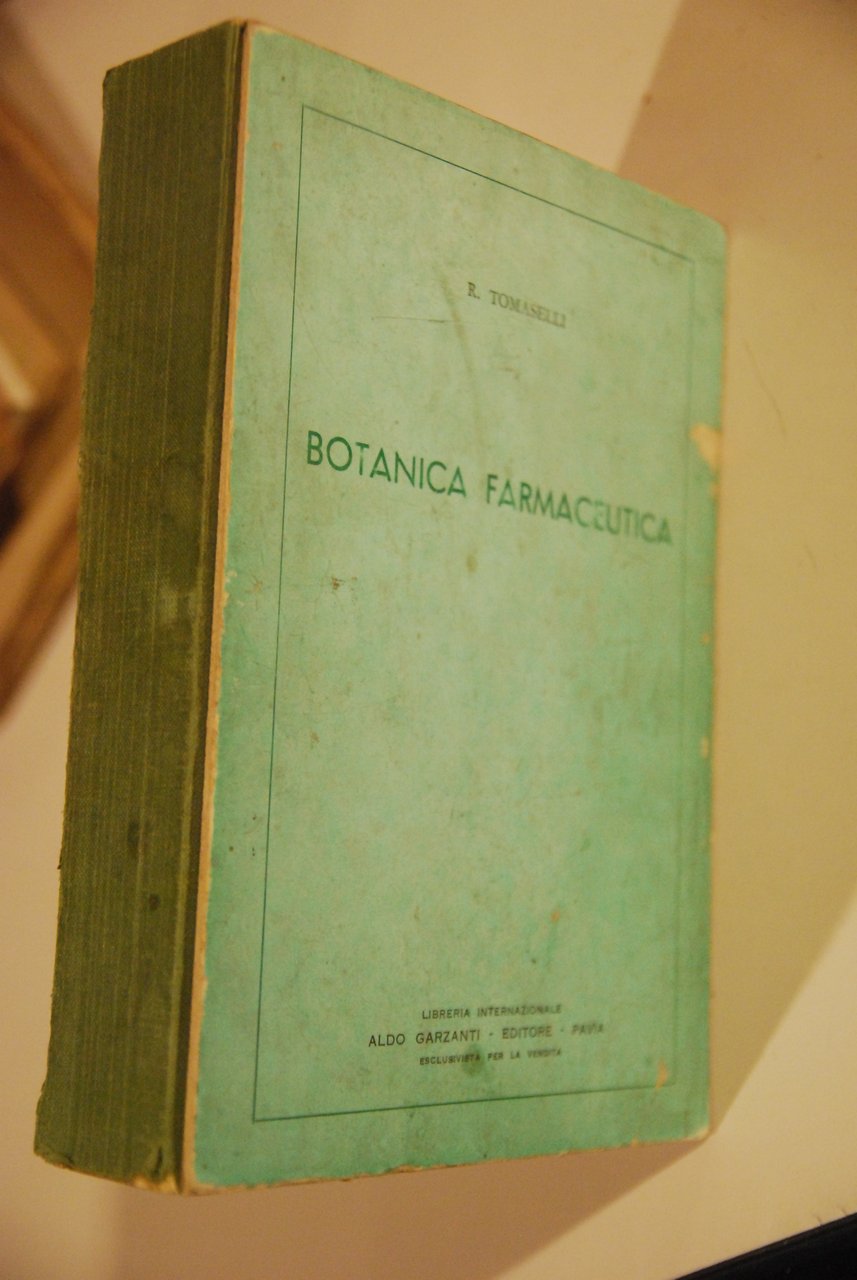 botanica farmaceutica copertina rigida (sottolineature a matita)