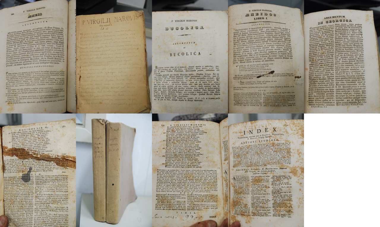 bucolica georgica aeneis aeneidos (prime pagine mancanti e aggiunti fogli …