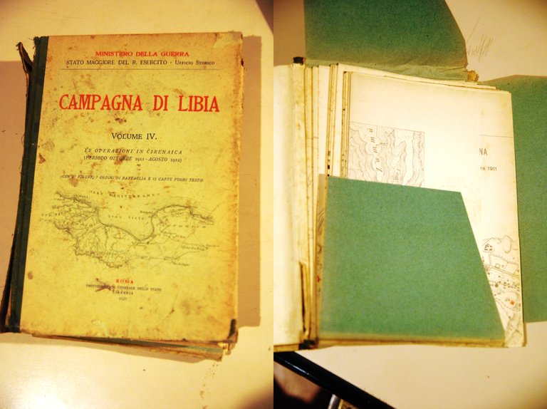 campagna di libia volume iv le operazioni in cirenaica con tutte le mappe