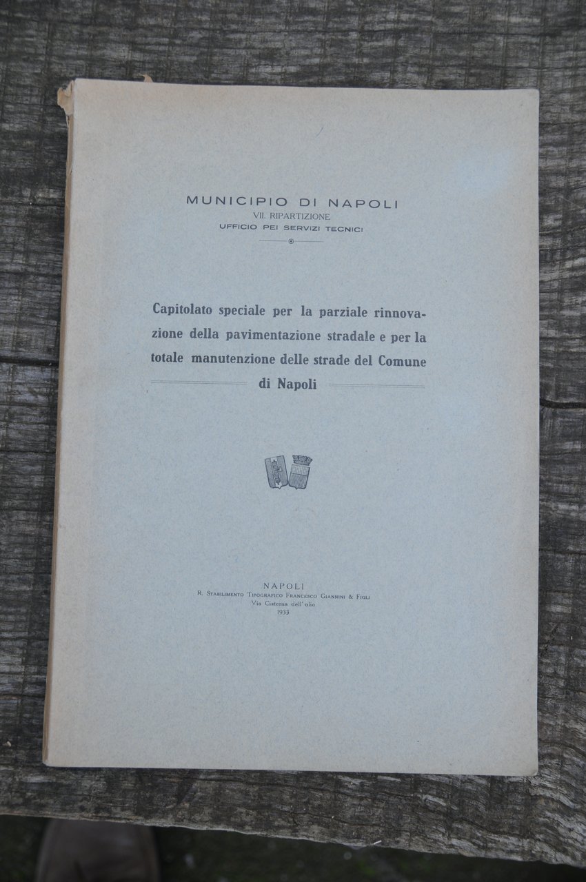capitolato speciale per la parziale rinnovazione della pavimentazione stradale e …