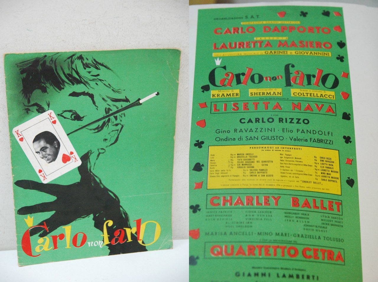 carlo dapporto lauretta masiero lisetta nava carlo rizzo quartetto cetra …