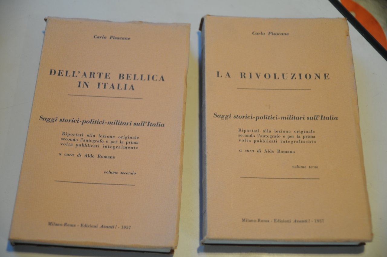 carlo pisacane dell'arte bellica in italia vol. 2 e la …