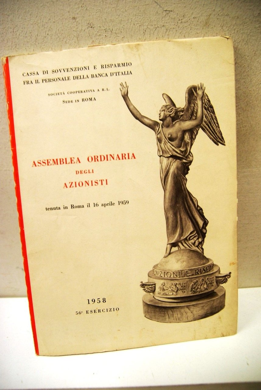 Cassa risparmio banca d'italia assemblea ordinaria degli azionisti