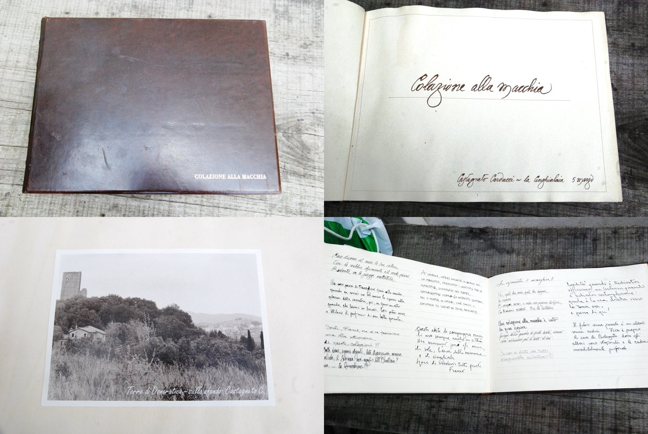 castagneto carducci la cinghialaia (esemplare 52 di 300) NUOVO