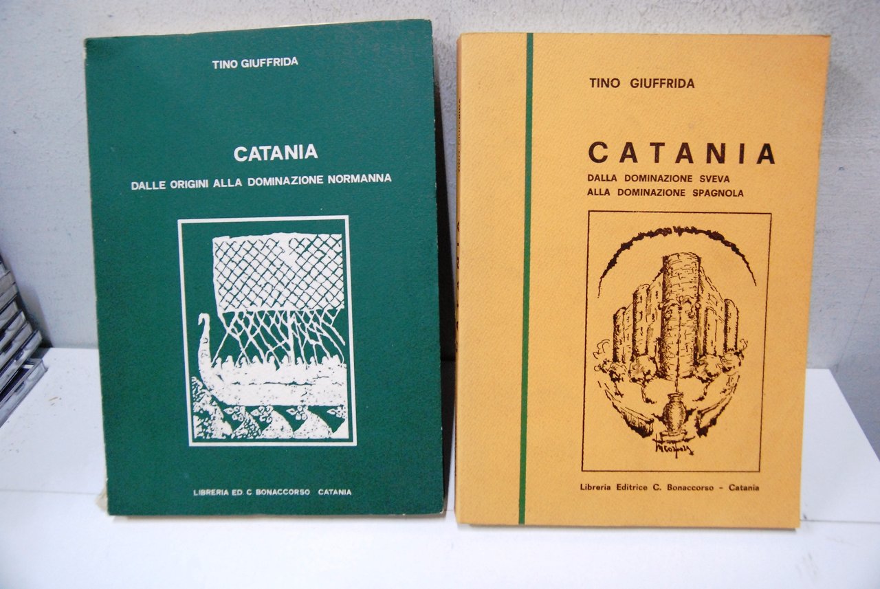 Catania dalle origini alla dominazione normanna sveva spagnola 2 voll.
