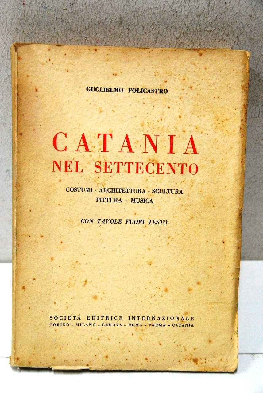 catania nel settecento
