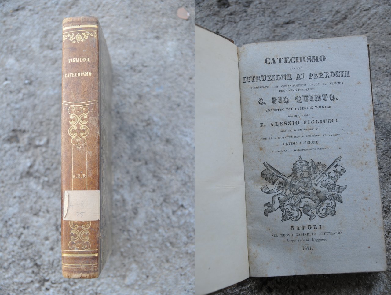 catechismo ovvero istruzione ai parrochi parochi parroci s. pio quinto …