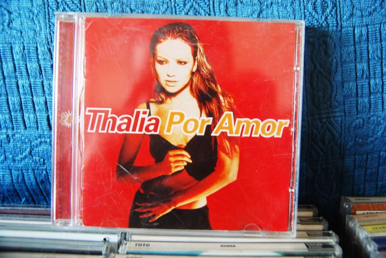 CD - Thalia por amor