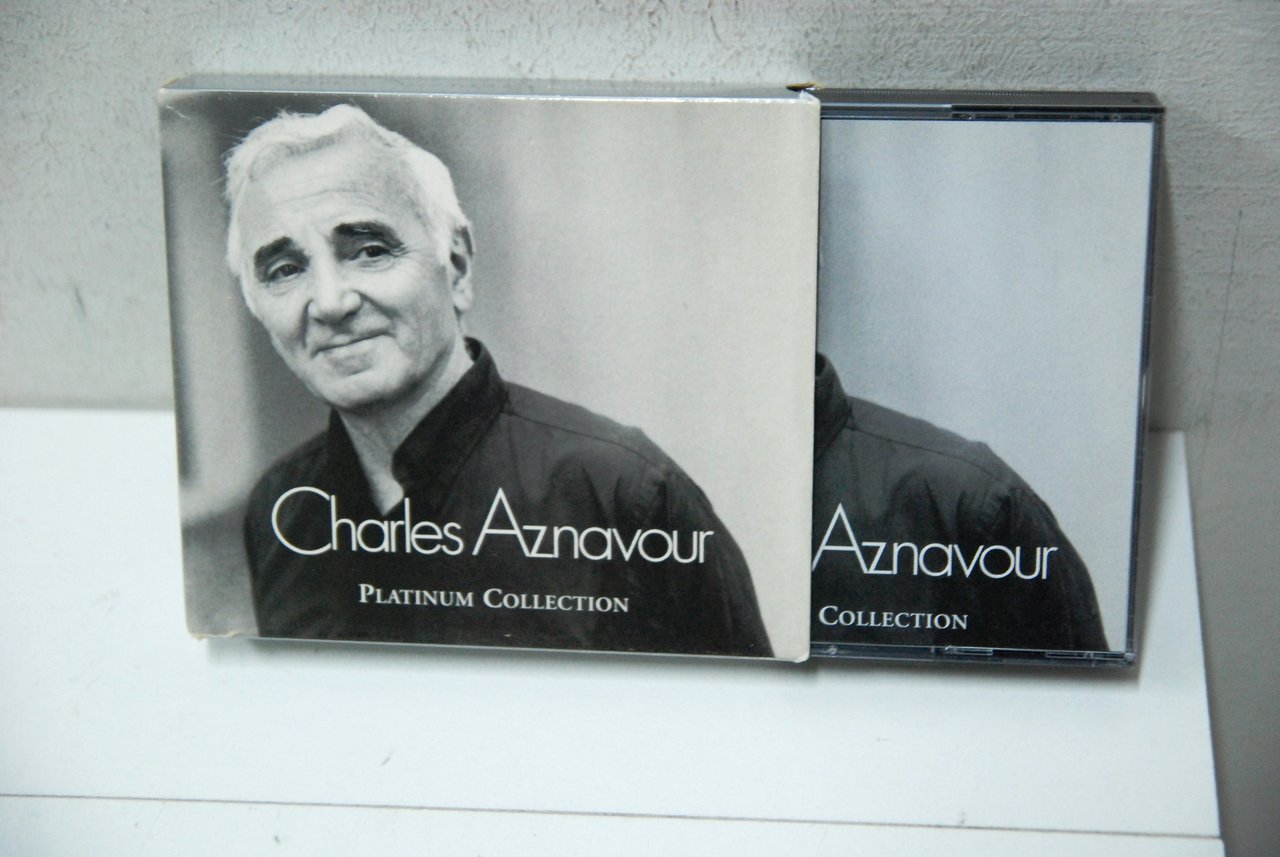 cd aznavour platinum collection doppio cd con cofanetto NUOVI