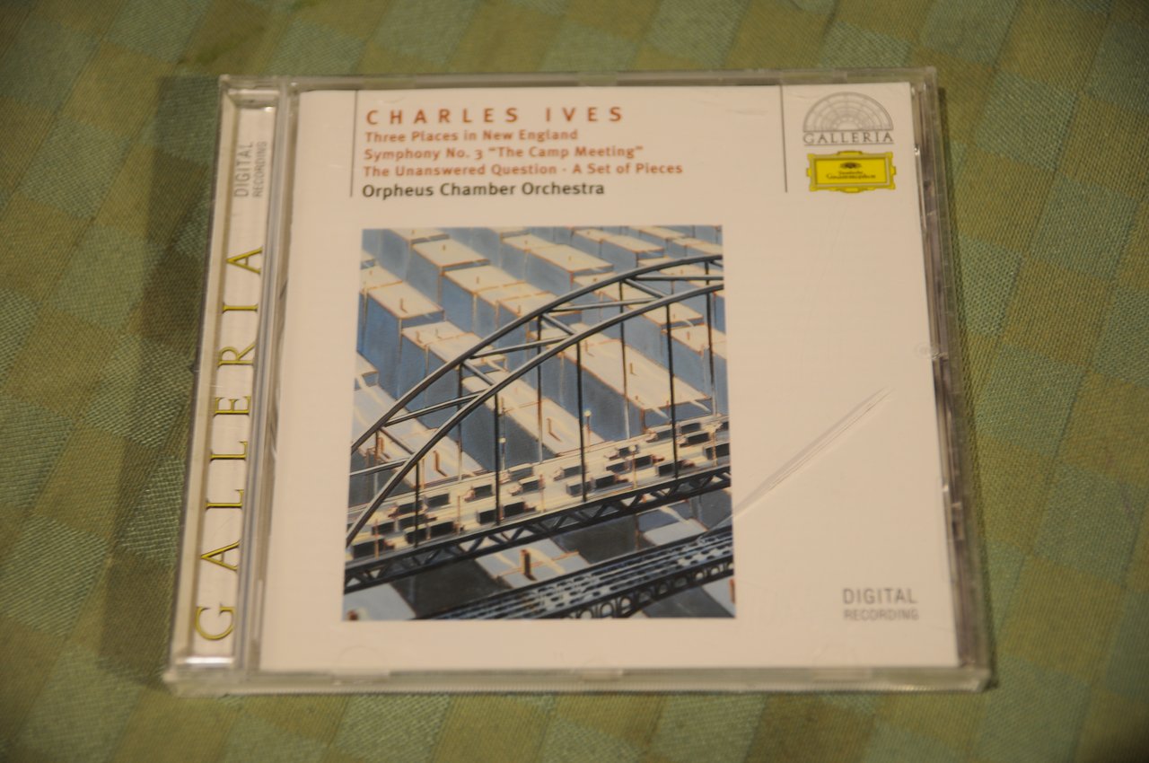cd three places in new england orpheus chamber orchestra NUOVO