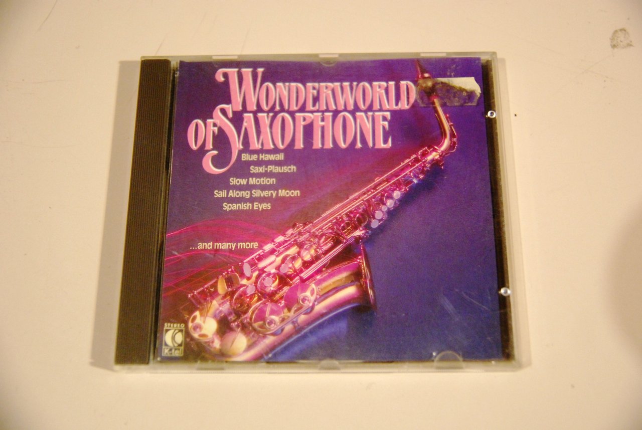 cd wonderworld of saxophone NUOVO