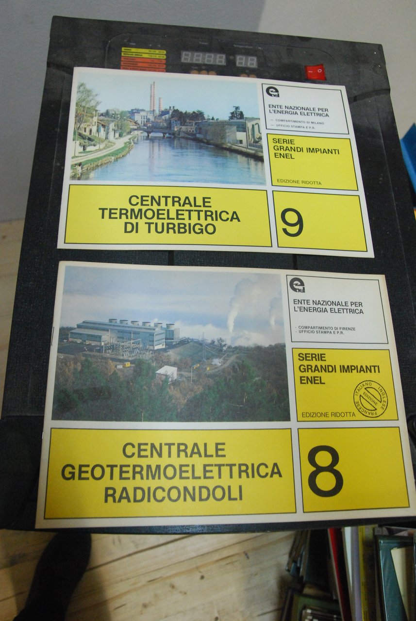 centrale termoelettrica di turbigo e geotermoelettrica di radicondoli