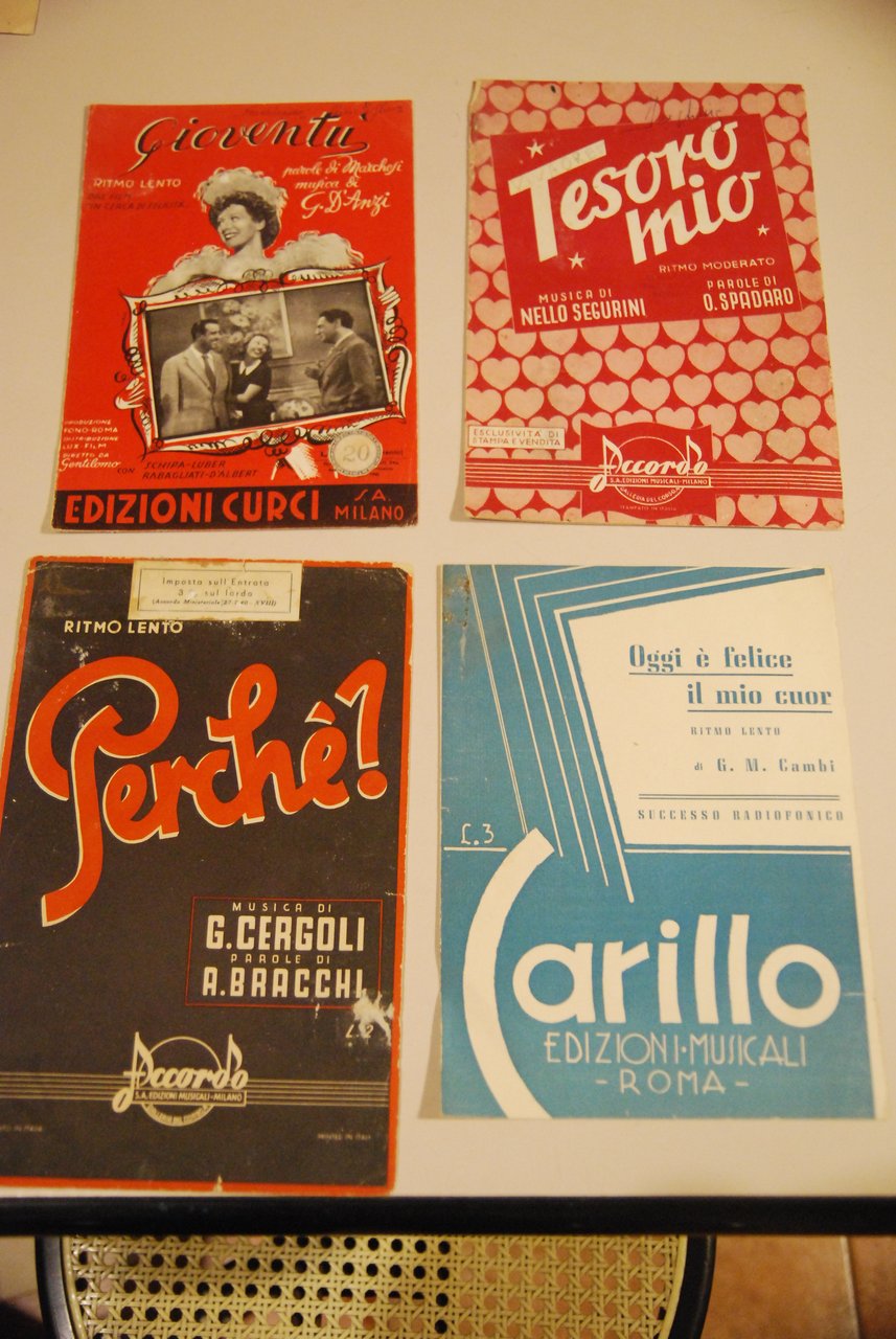 cergoli bracchi perchè,segurini spadaro tesoro mio, d'anzi gioventù, cambi oggi …