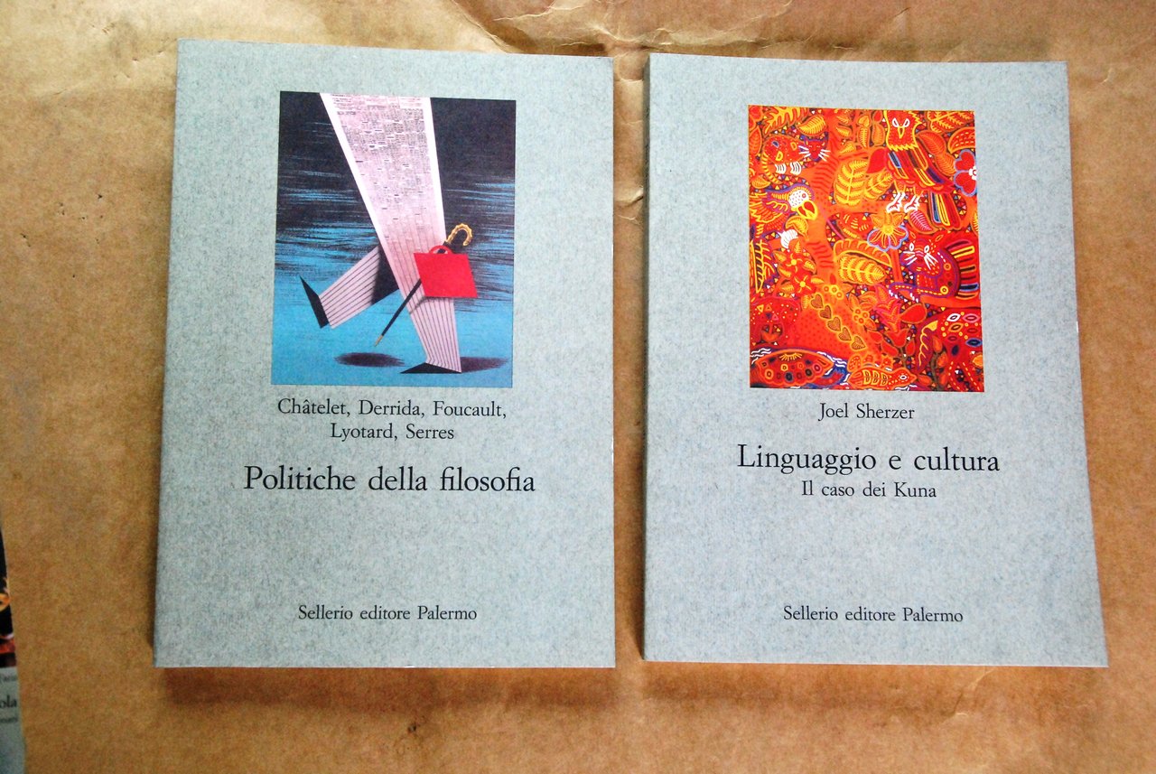 CHATELET derrida foucault lyotard POLITICHE della filosofia e joel sherzer …