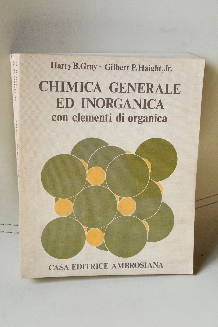 chimica generale ed inorganica con elementi di organica