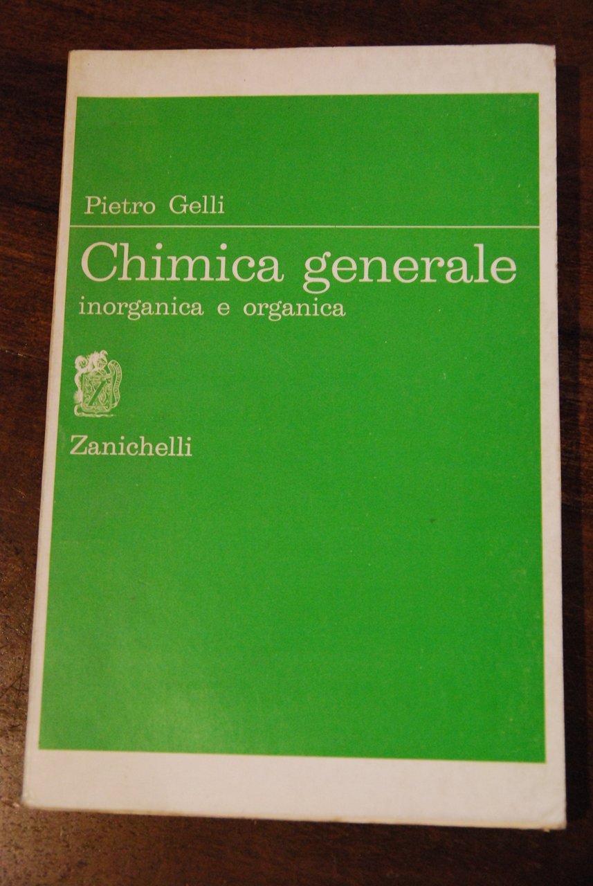 chimica generale inorganica e organica NUOVISSIMO