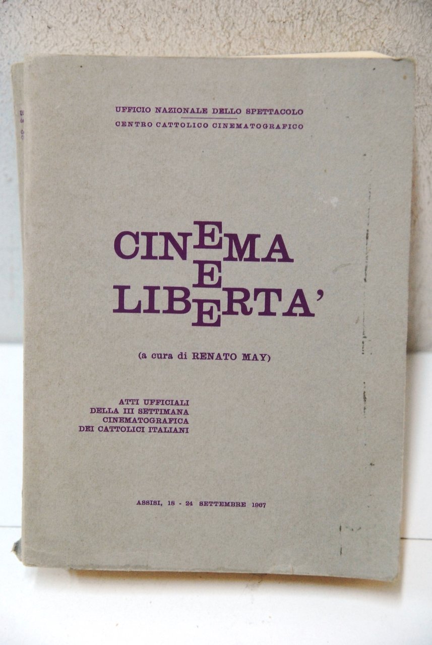 cinema e libertà (ottimo, come nuovo)