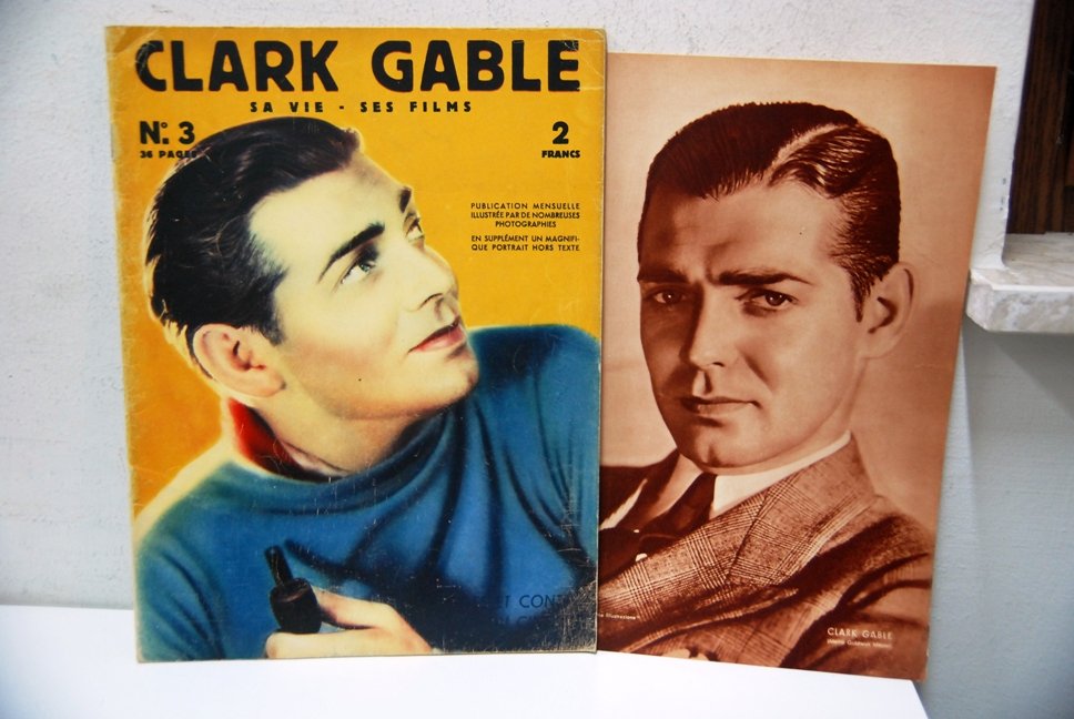 Cinema illustrazione - Clark Gable sa vie ses films n. …