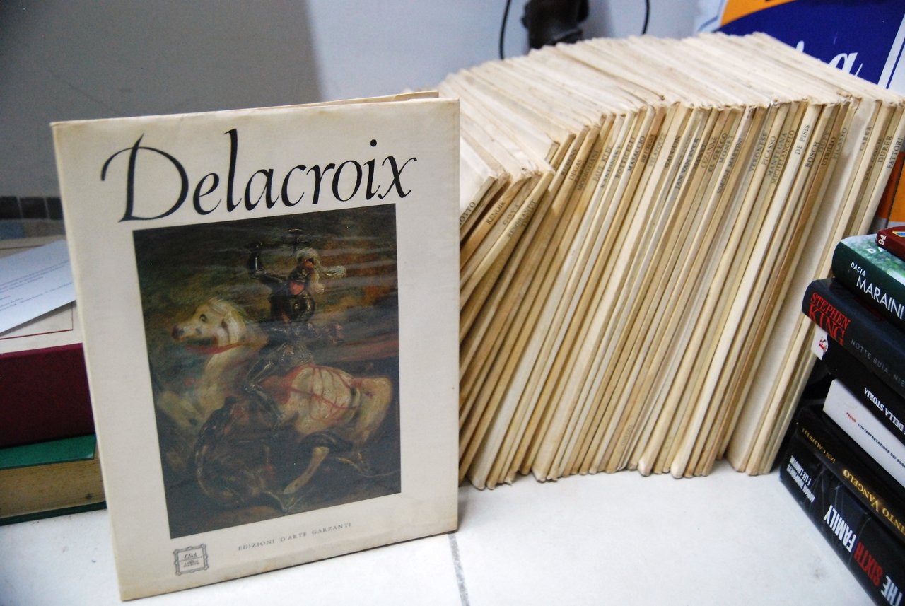 club internazionale libro d'arte lotto di 45 monografie