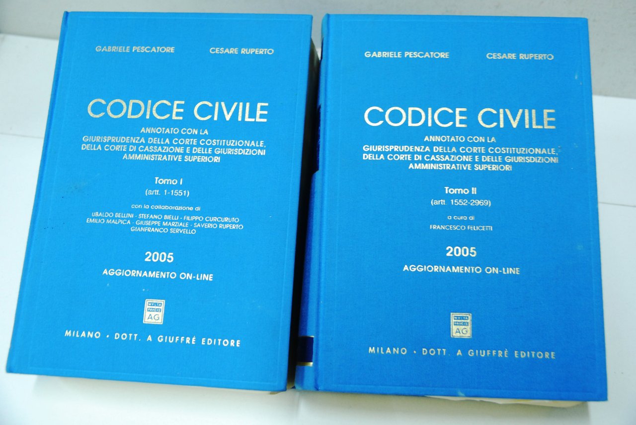 Codice Civile annotato con la giurisprudenza della corte costituzionale, Tomo …