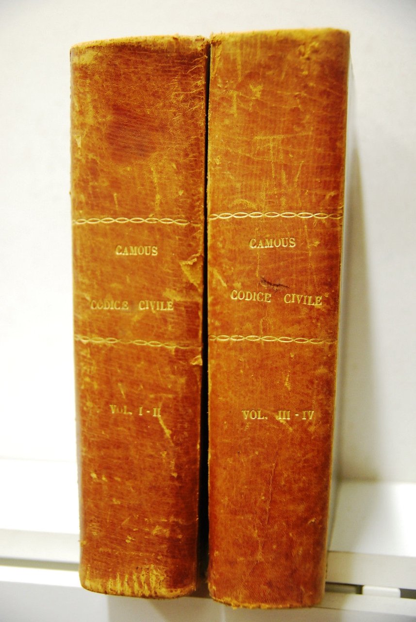 Codice civile Italiano 4 volumi in due tomi | Immagine principale