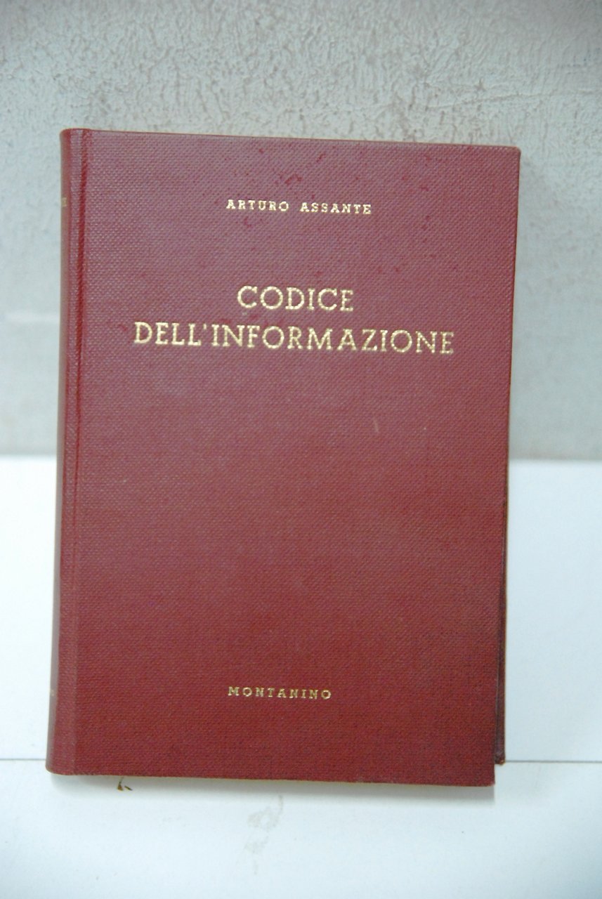 codice dell'informazione NUOVO - 1 ed. | Immagine principale