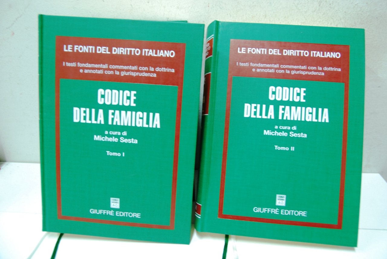 Codice della famiglia in 2 volumi completi