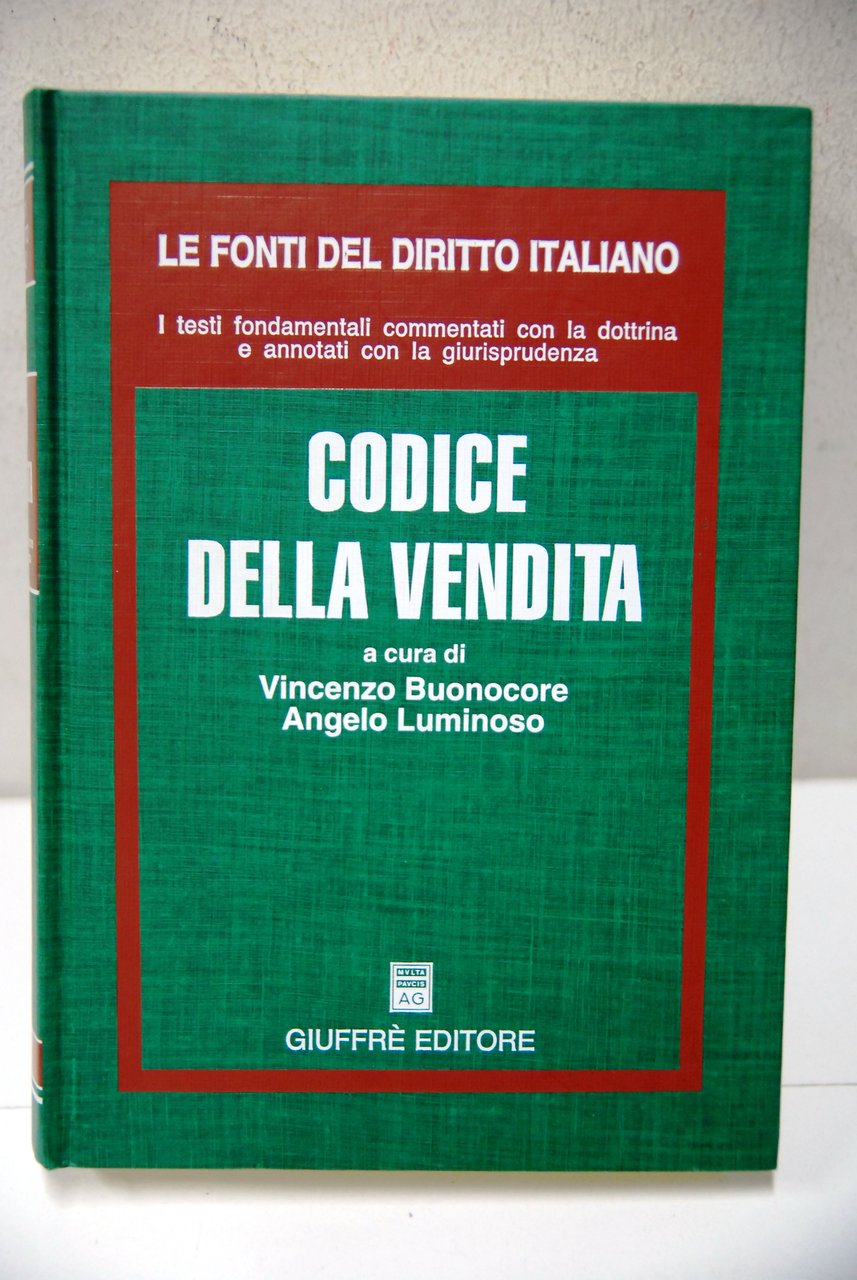 Codice della vendita | Immagine principale