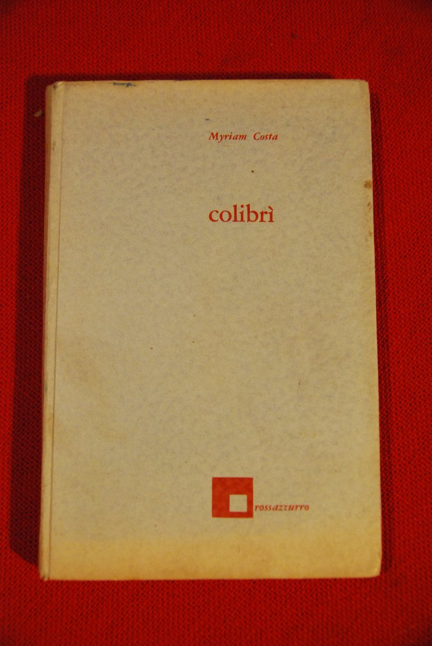 colibrì NUOVO autografato con dedica